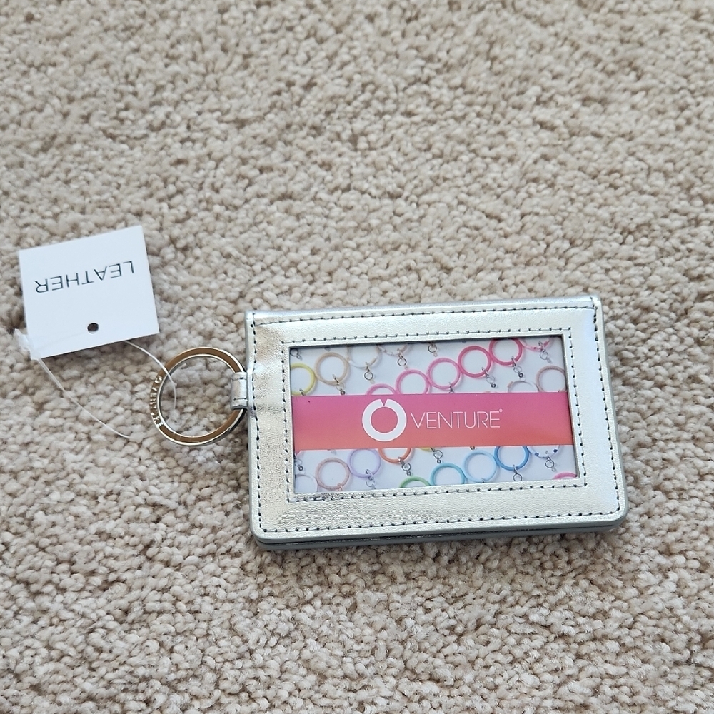 Venture Silver Card Holder